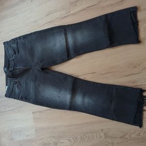 Mother Insider Crop Step Fray jeans sz 32